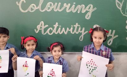 Colouring Activity held in S.N. Pre School