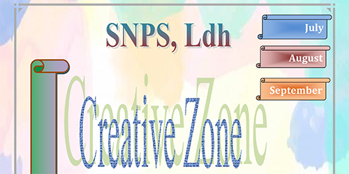 Newsletter : Creative Zone – July to September 2021